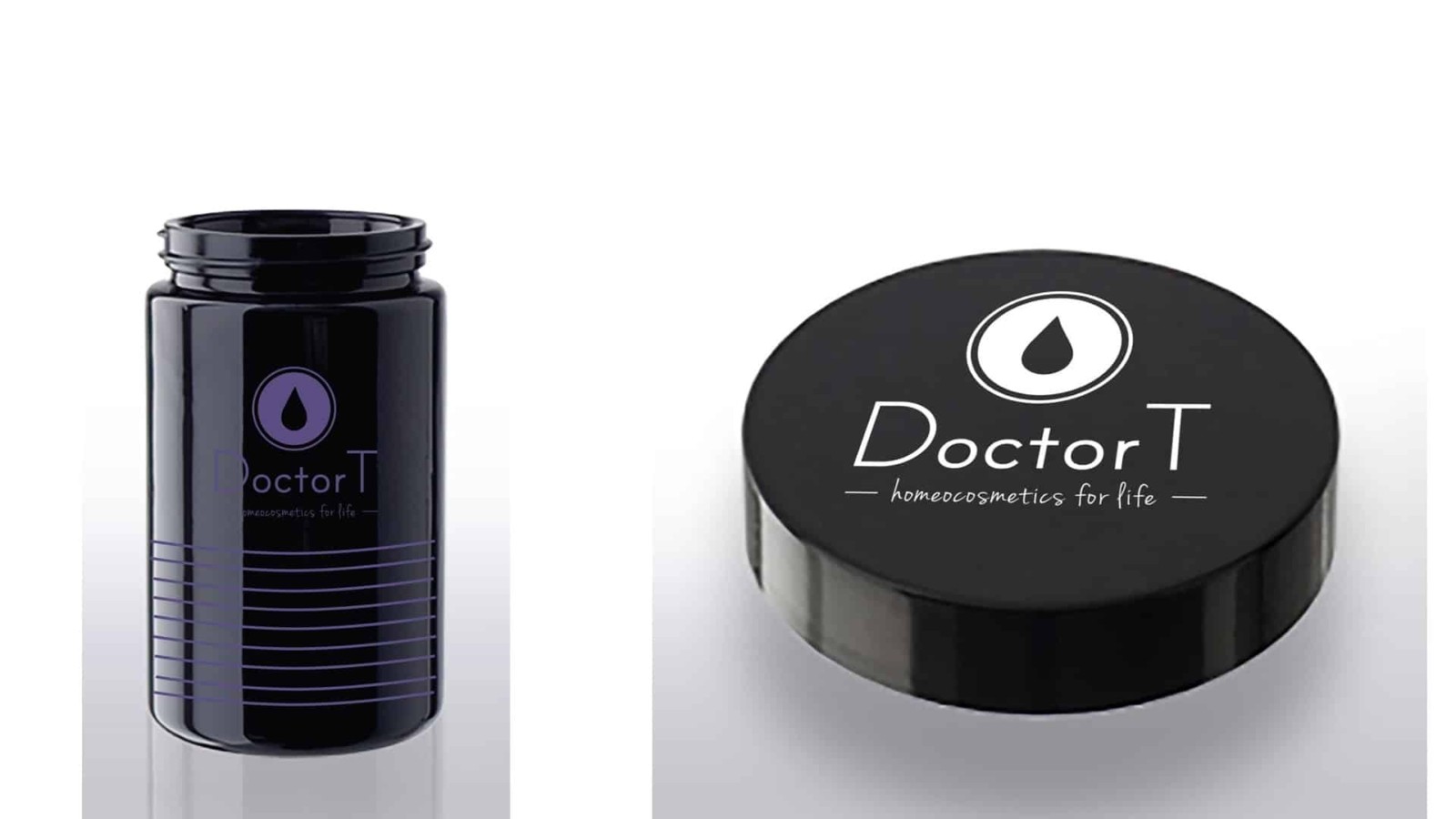 Doctor T visual identity logo colors fonts homeocosmetics