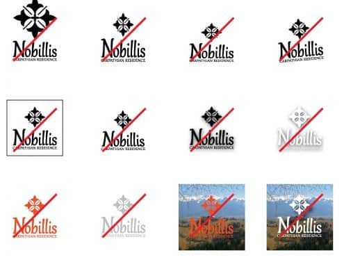 Styling Guide Nobillis, Toud Design Agency, Identity design