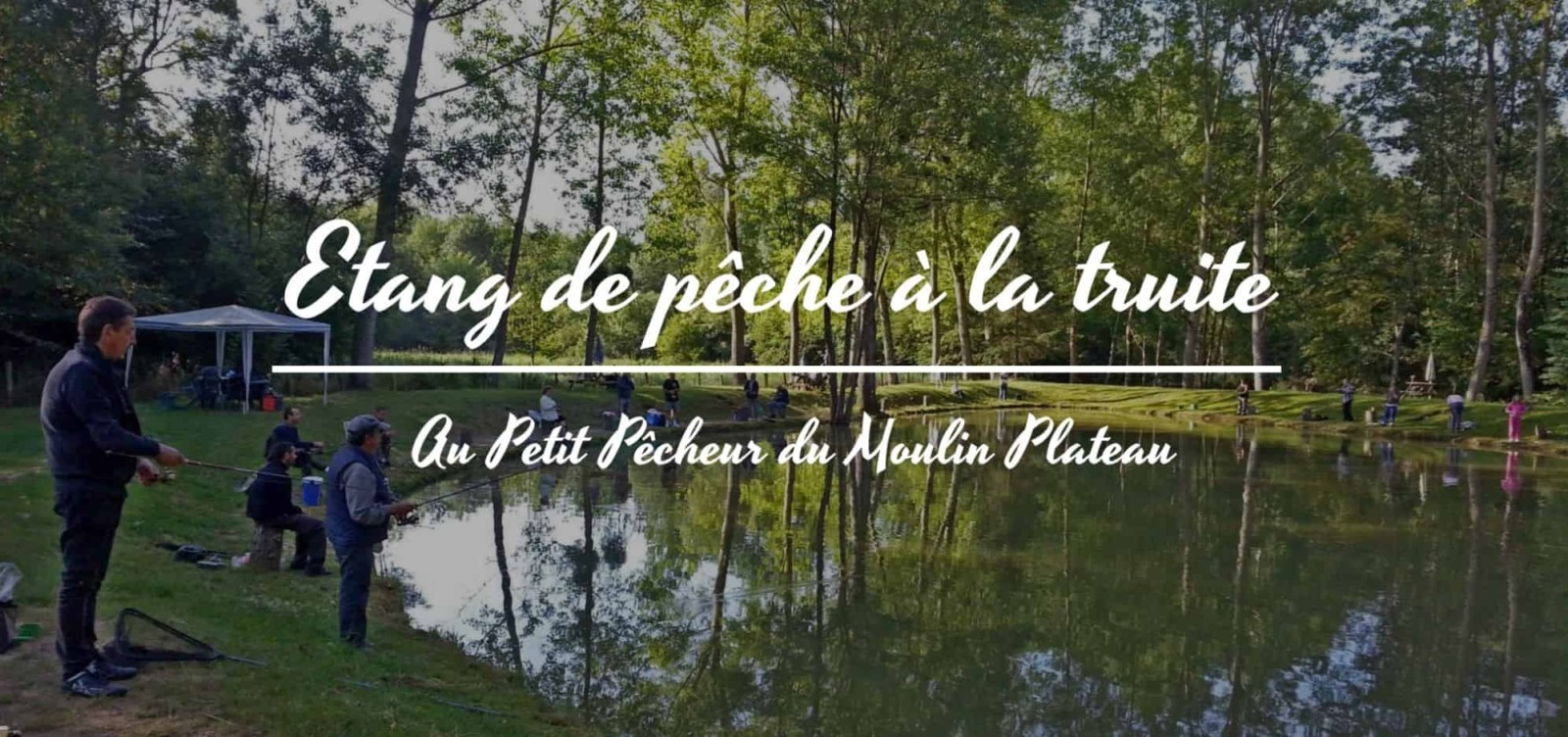 Au Petit Pêcheur du Moulin Plateau Branding France Logo France création de site web Créer un site internet France