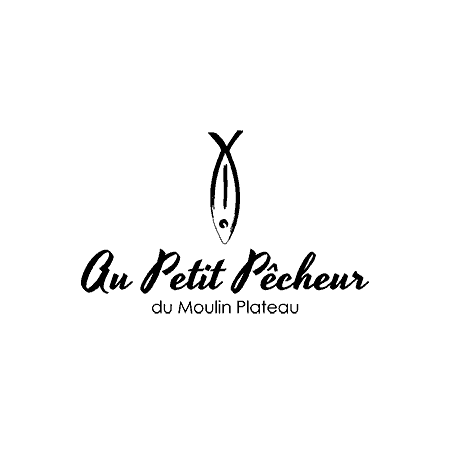 Au Petit Pêcheur du Moulin Plateau Branding France Logo France création de site web Créer un site internet France
