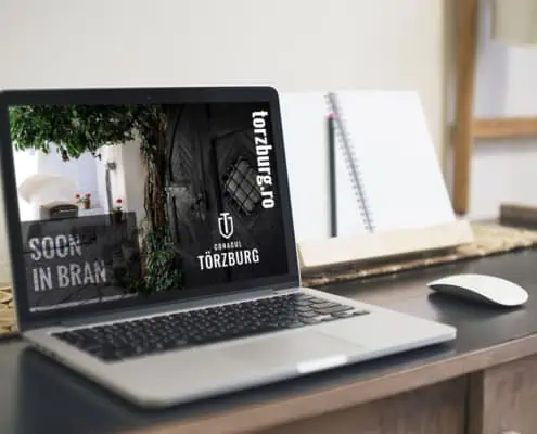 Torzburg strategie de brand hotel identitate vizuala boutique hotel Bran branding horeca Toud