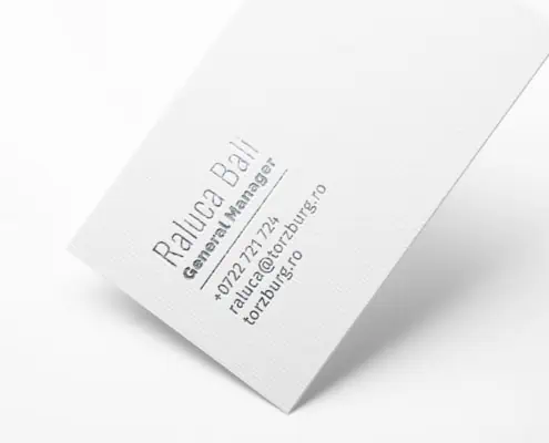 Torzburg strategie de brand hotel identitate vizuala boutique hotel Bran branding horeca Toud