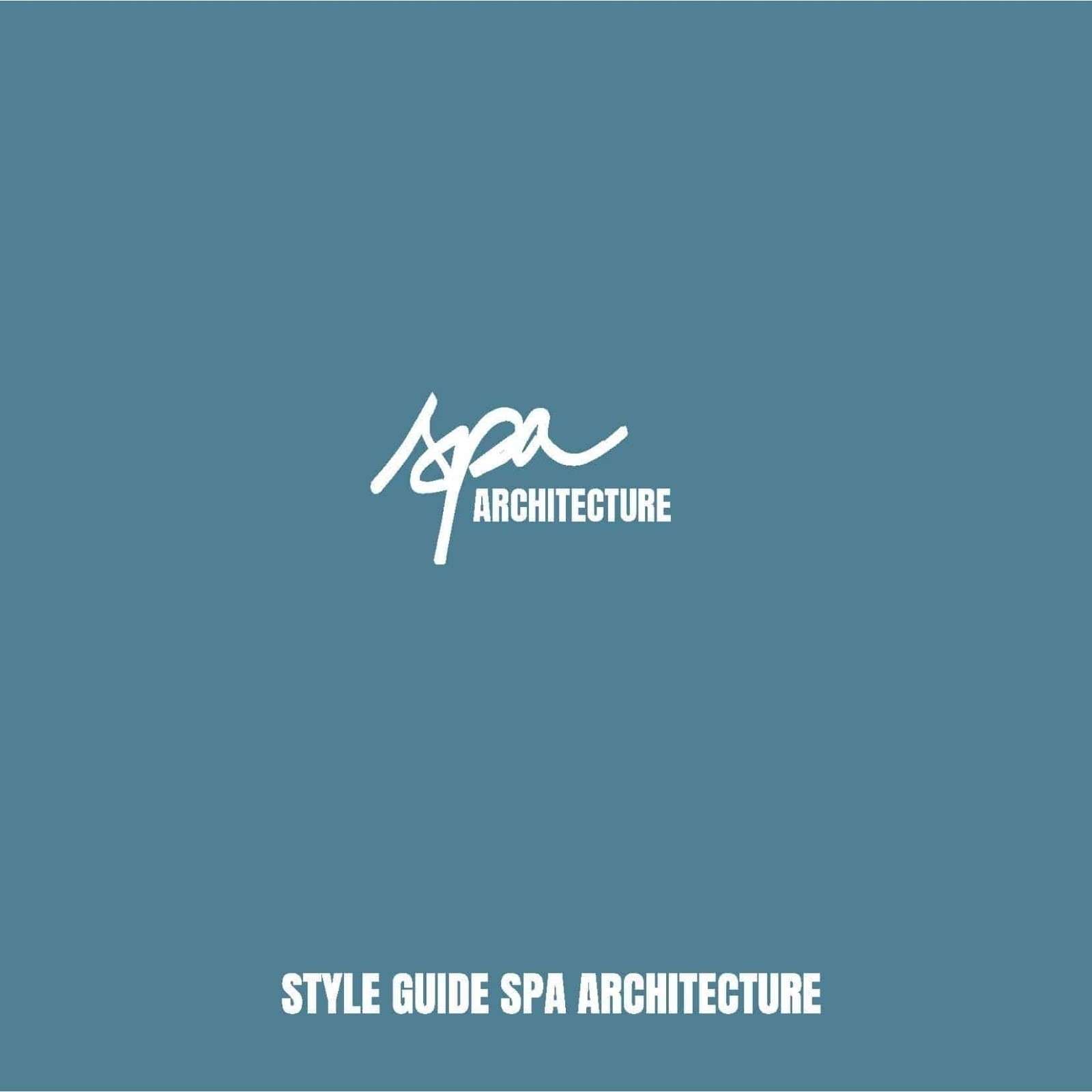 Style Guide SPA Architecture Page