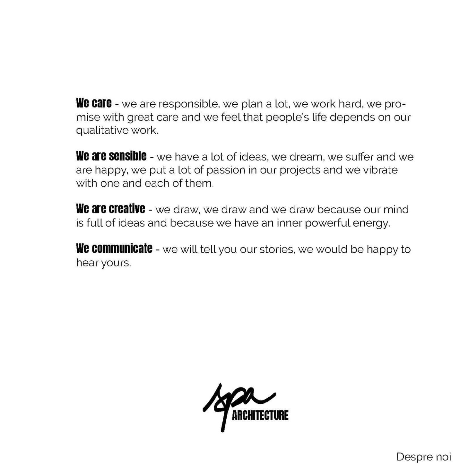 Style Guide SPA Architecture Page