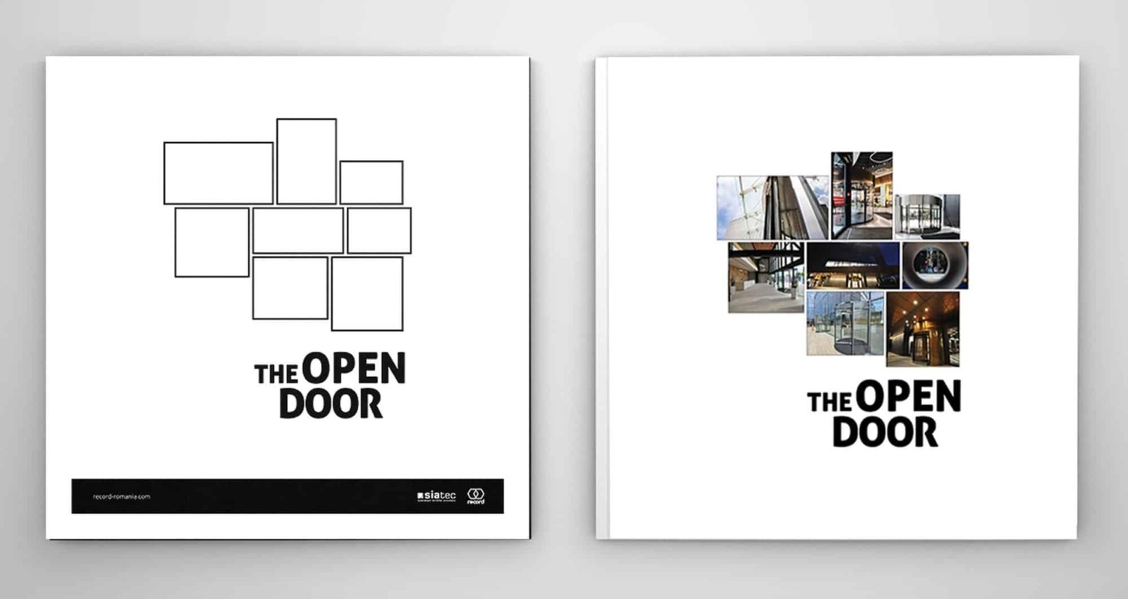 Evenimentul The Open Door Cartea Record Eveniment de arhitectura book design design de carte