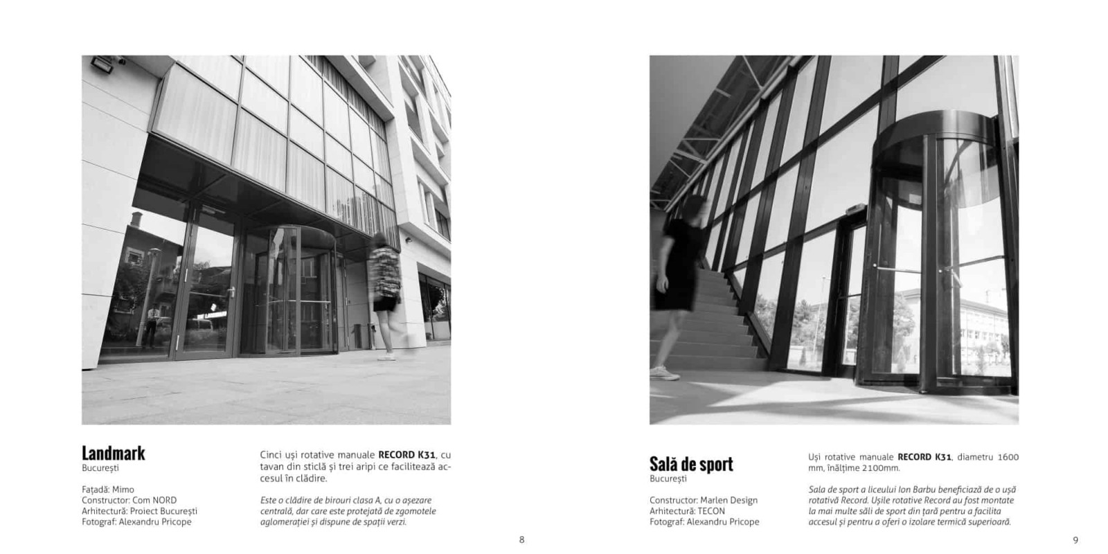 Evenimentul The Open Door Cartea Record Eveniment de arhitectura book design design de carte Romania