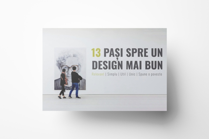 13 pasi spre un design mai bun