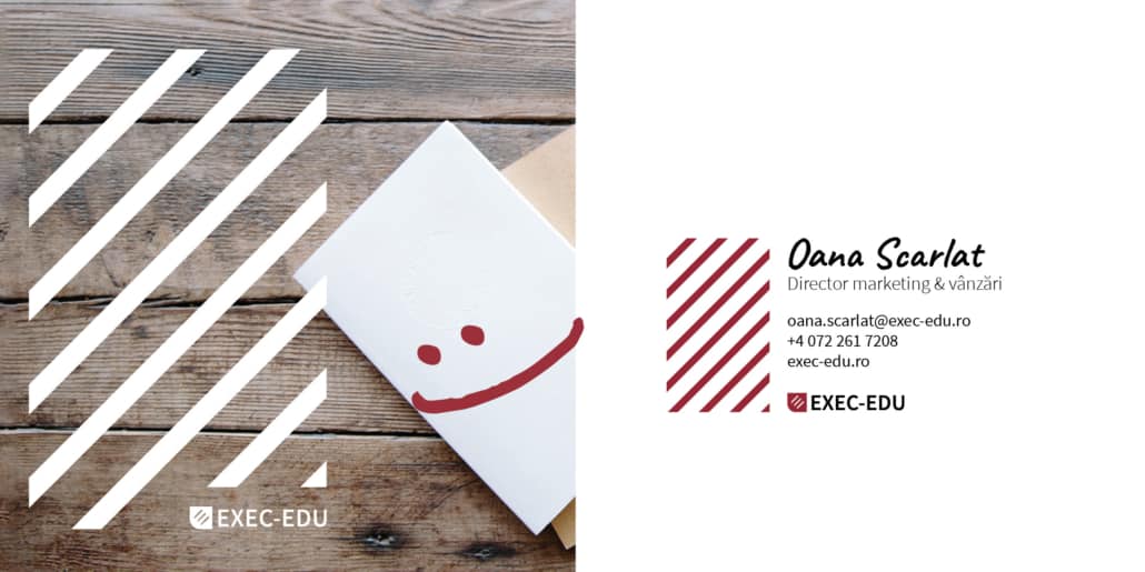 EXEC EDU identitate vizuala noua si website nou construite de Toud