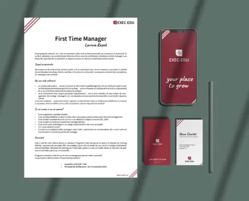 EXEC-EDU, training, formare, your place to grow, brand, branding, branding casa de training