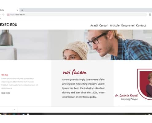 EXEC-EDU, PowerPoint, template, design, graphic design