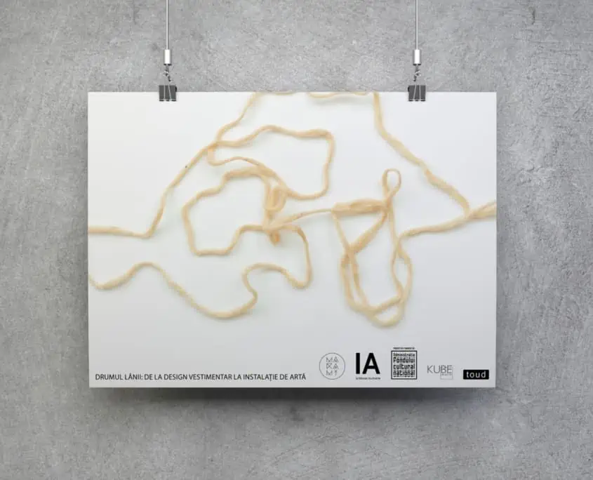 MaRaMi Drumul lanii de la lookbook la afis de prezentare brand branding event afis