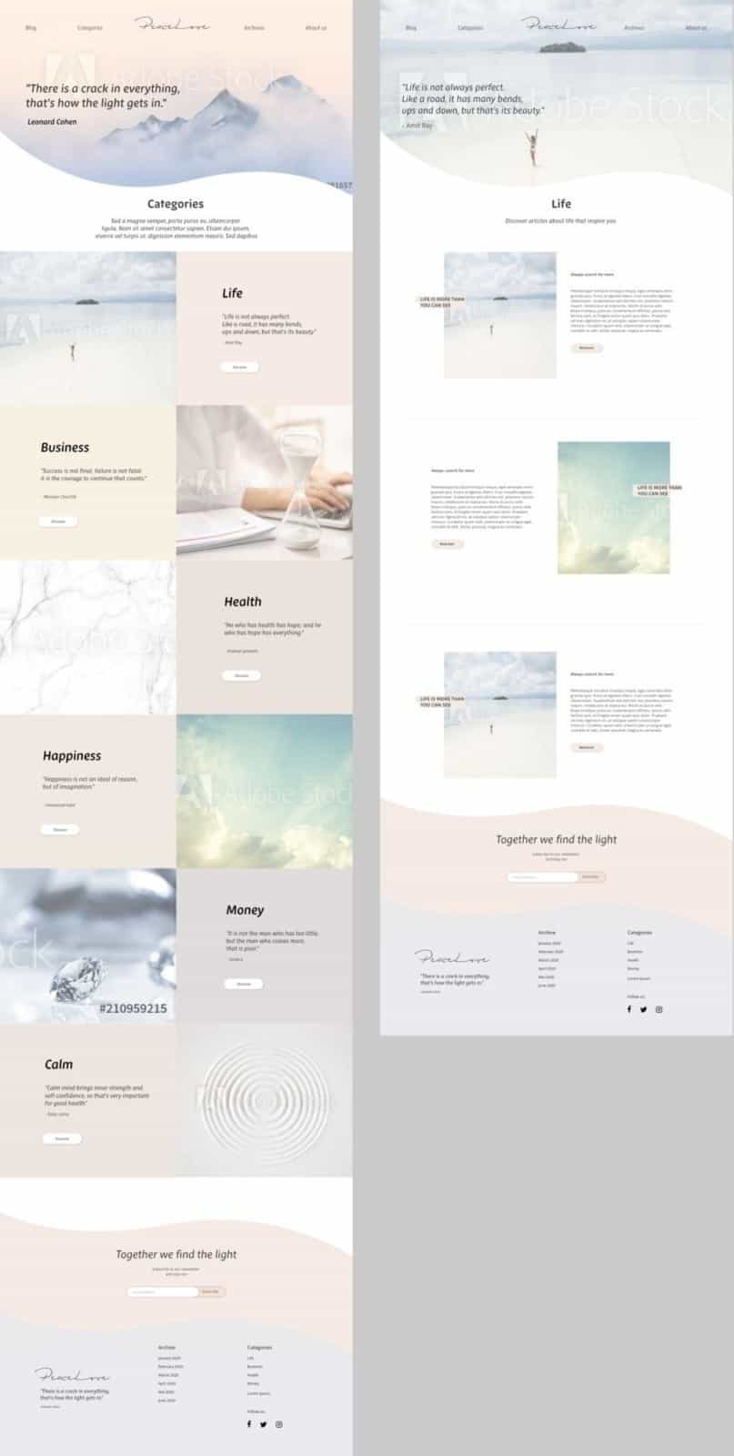 user interface design, UI design, design, blog design, website, web design