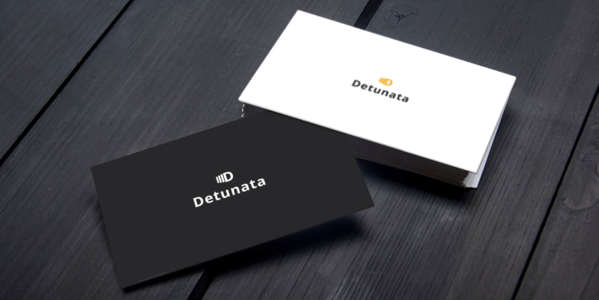 Detunata - identitate vizuala, compania B2B, Toud, proiecte