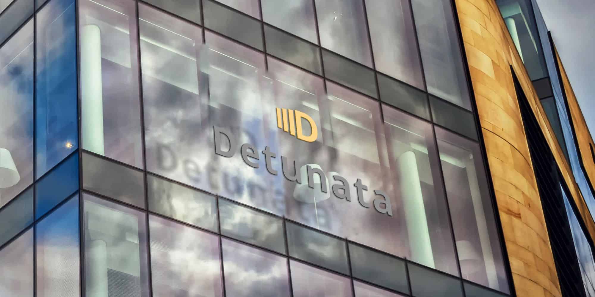 Detunata - identitate vizuala, compania B2B, Toud, proiecte