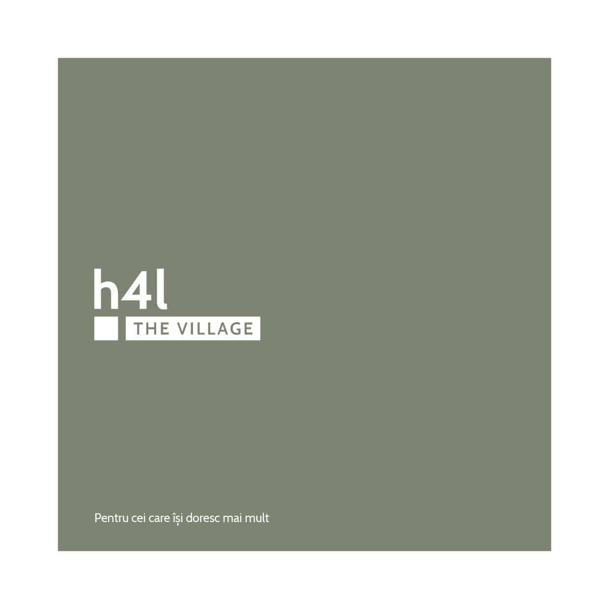 h4l, h4l THE VILLAGE, home 4 life, branding, design