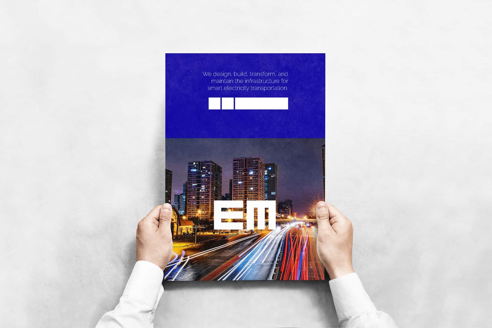 EM Electromontaj branding identitate vizuala website redesign