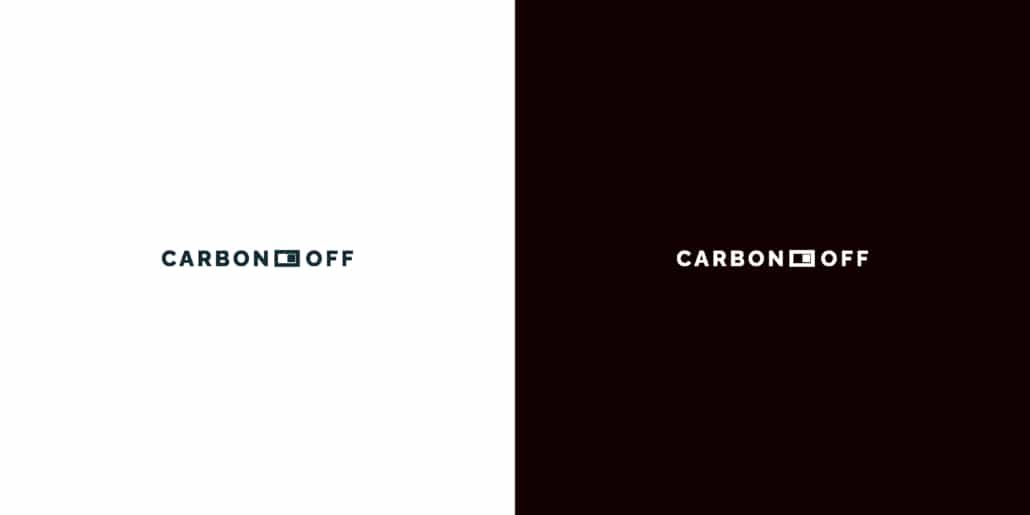 CARBONOFF identitate de brand logo design web design proiect credite de carbon Toud branding design agentie branding agentie design