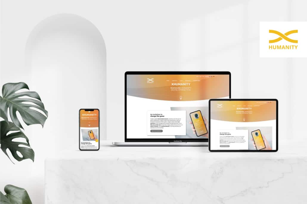 Proiect web design Toud xHumanity web design website UI design UX design creare site web platforma digitala