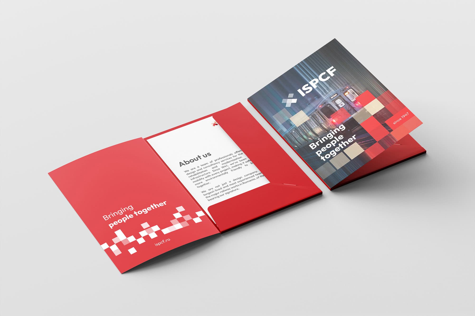 Transformarea ISPCF- O Identitate noua dupa 75 de ani de proiecte - strategie de brand- identitate vizuala- website