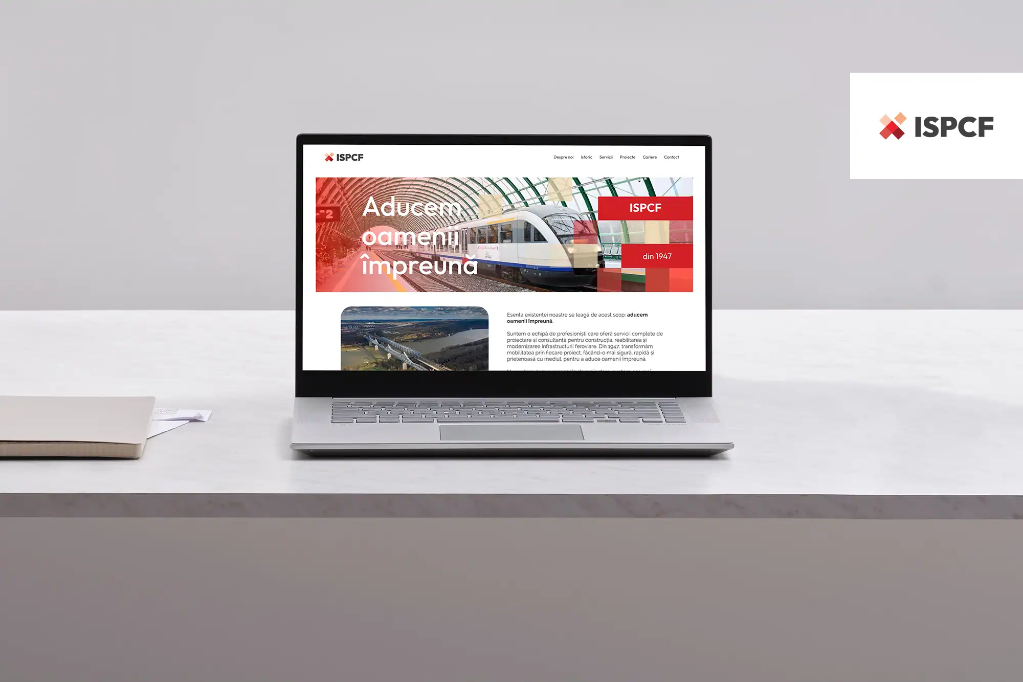 ISPCF creare site web Toud