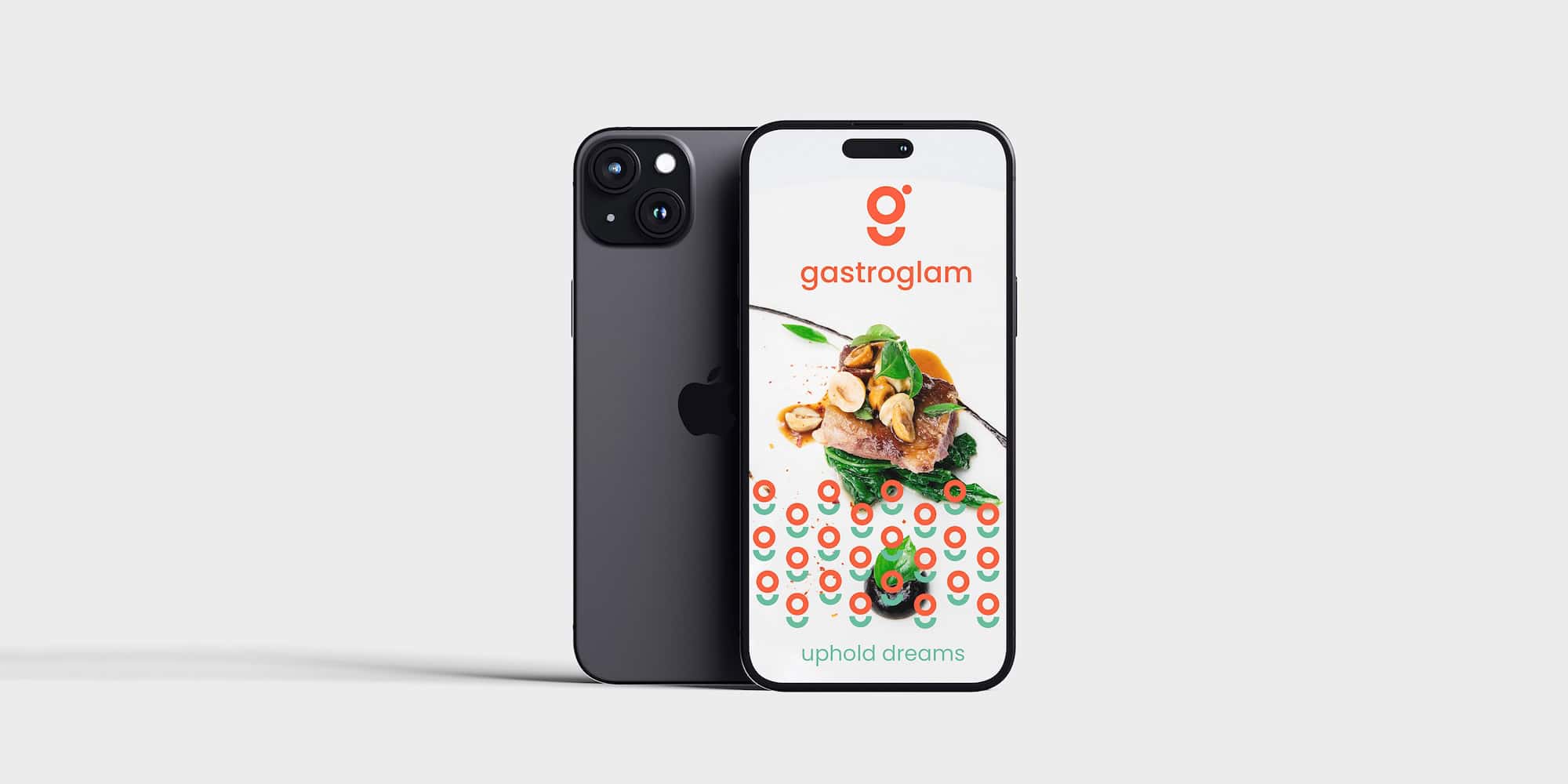 Gastroglam — proiectul care susține visele celor care creează experiențe la masă, Toud, identitate vizuală, web design