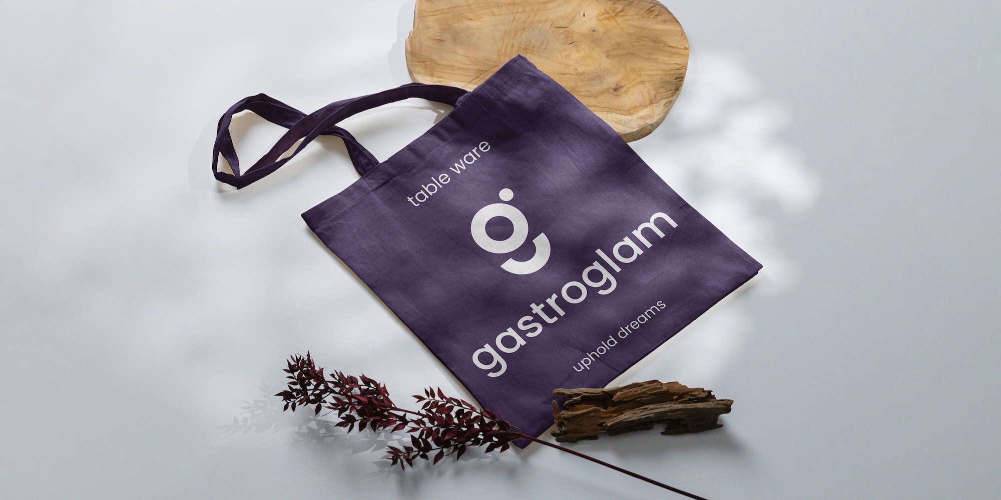 Gastroglam — proiectul care susține visele celor care creează experiențe la masă, Toud, identitate vizuală, web design