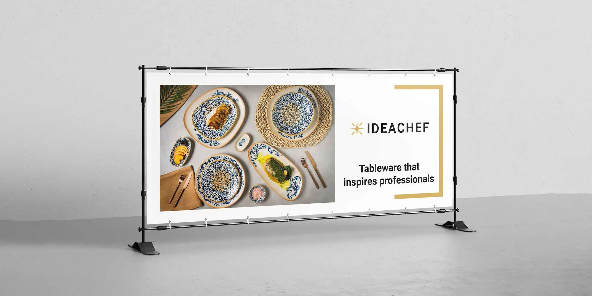 IdeaChef — identitate vizuală pentru un brand care aprinde inspirația în gastronomia premium, Toud, logo design, web design