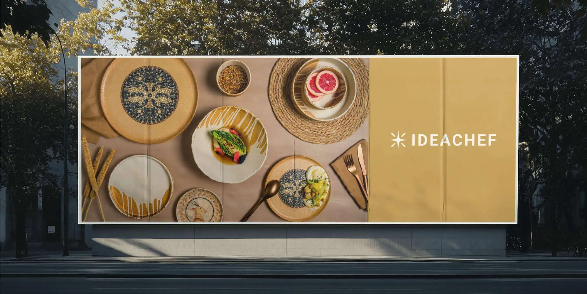 IdeaChef — identitate vizuală pentru un brand care aprinde inspirația în gastronomia premium, Toud, logo design, web design