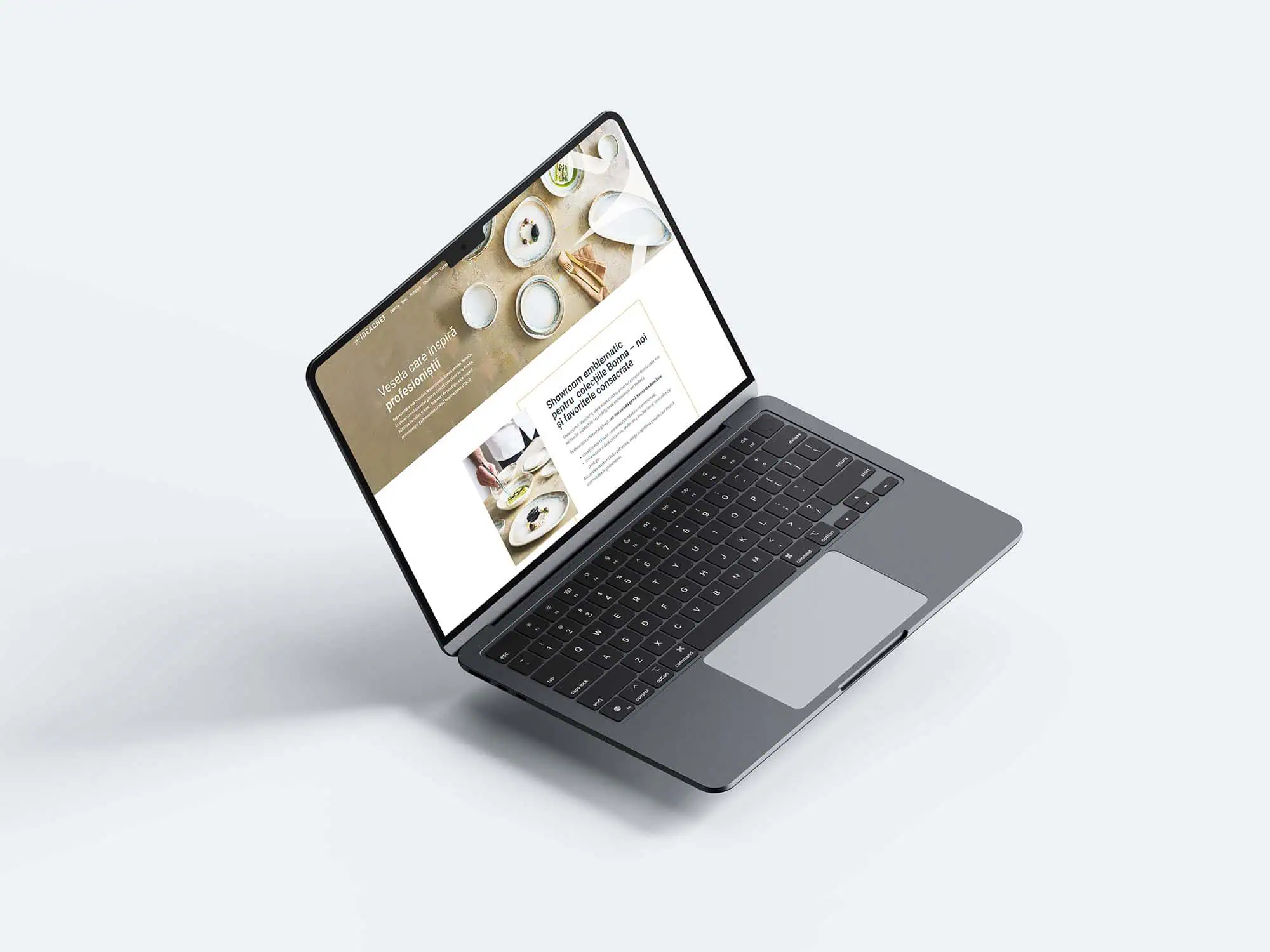 IdeaChef — identitate vizuala pentru un brand care aprinde inspiratia in gastronomia premium Toud